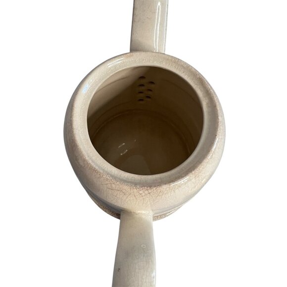 Vtg Old Dutch Ceramic Teapot Copper Cover Felt Insulation Warmer Made in England - Picture 8 of 11